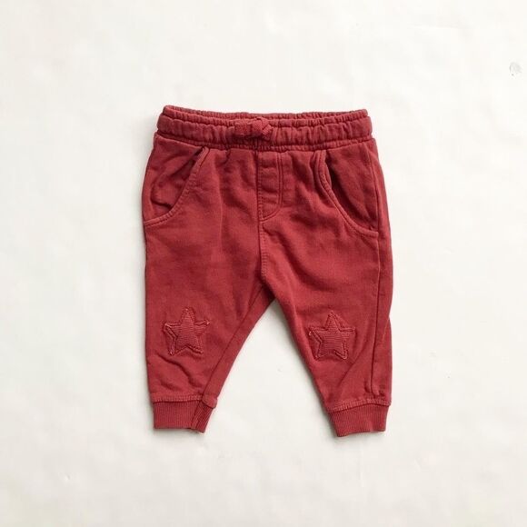 Zara star knee patch joggers EUC 3-6 months - Picture 1 of 5